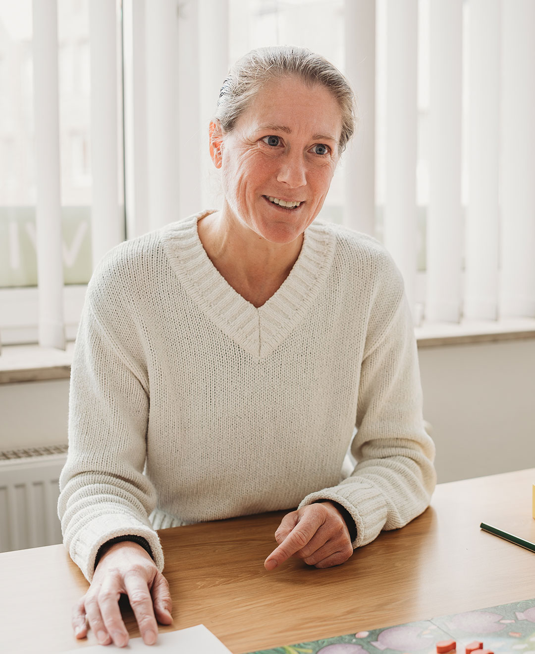 Logopädin Sonja Heitkamp